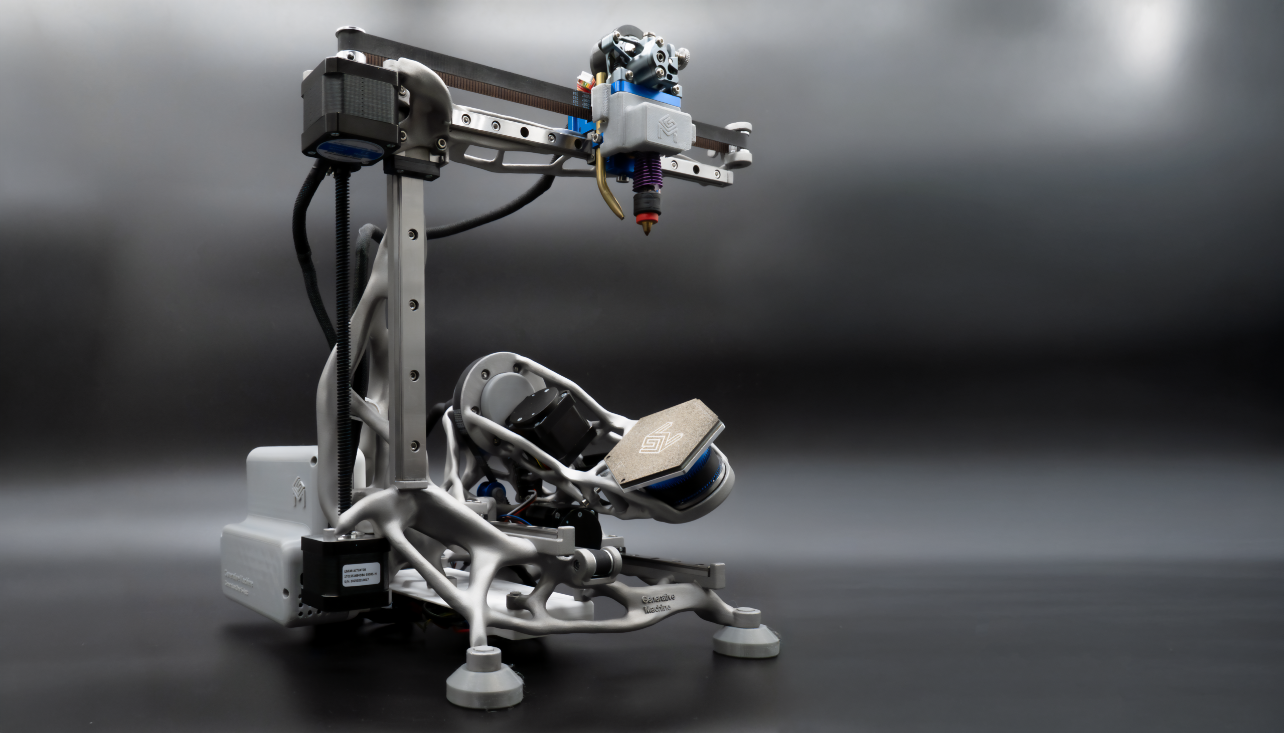 GenerationOne 5-Axis Desktop 3D Printer - Complete system view